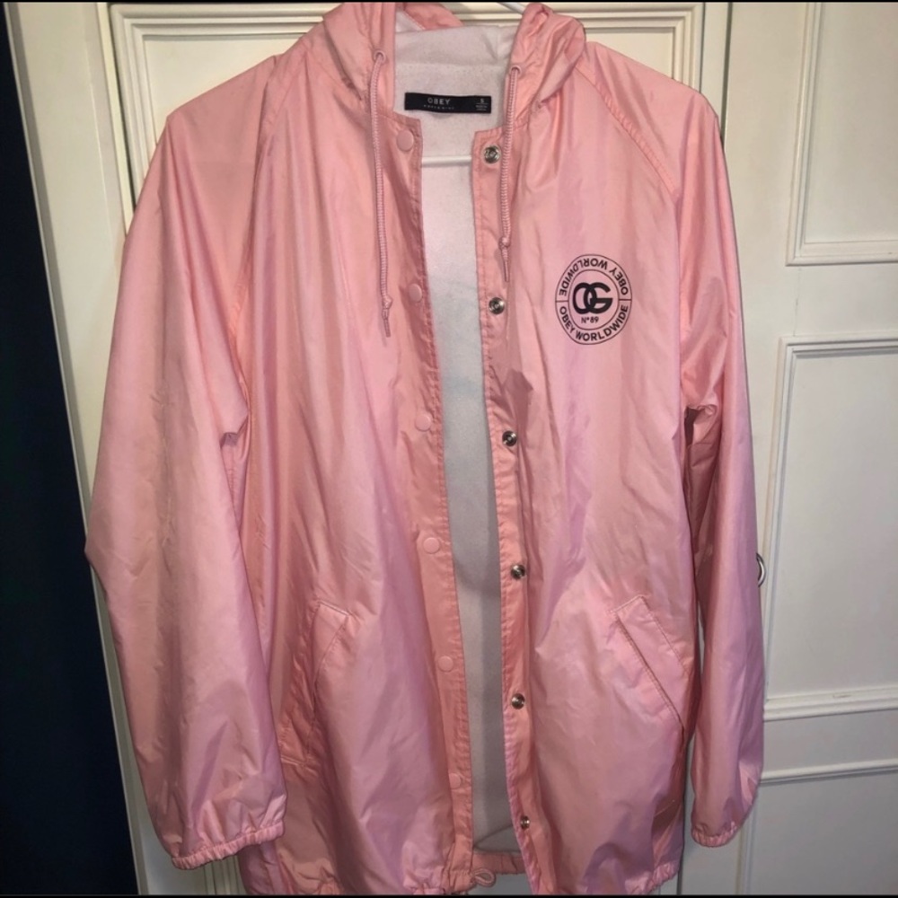 OBEY PINK JACKET